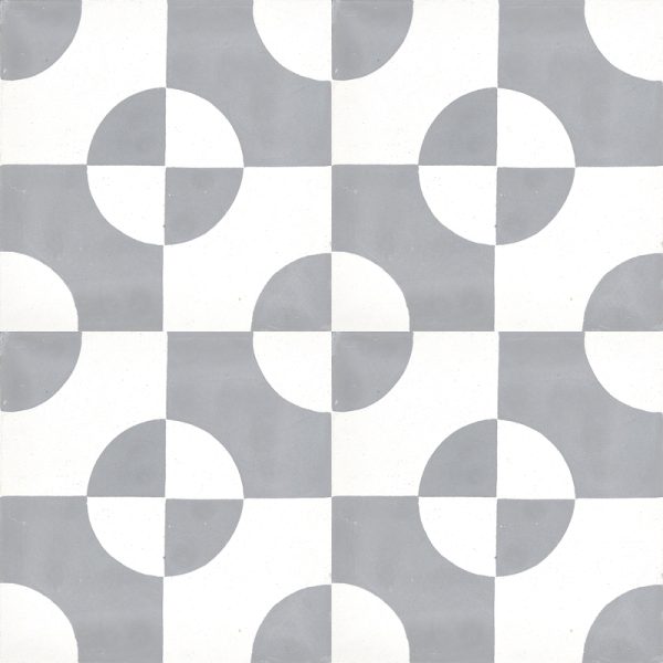 Zementfliesen 219 als vierer Kombination